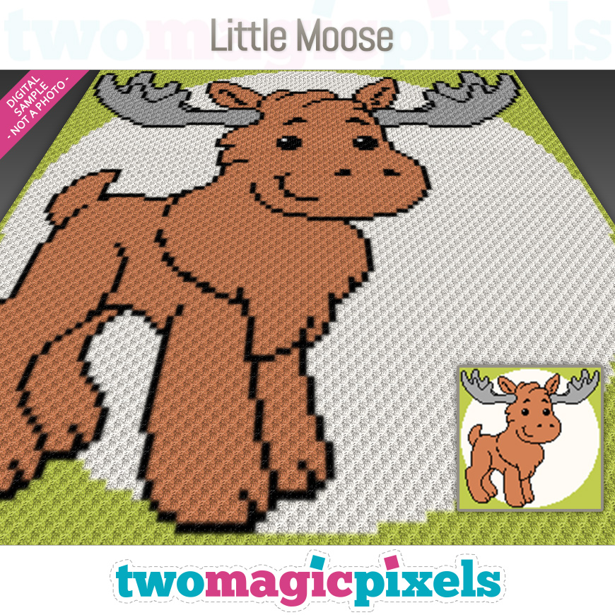 Little Moose by Two Magic Pixels