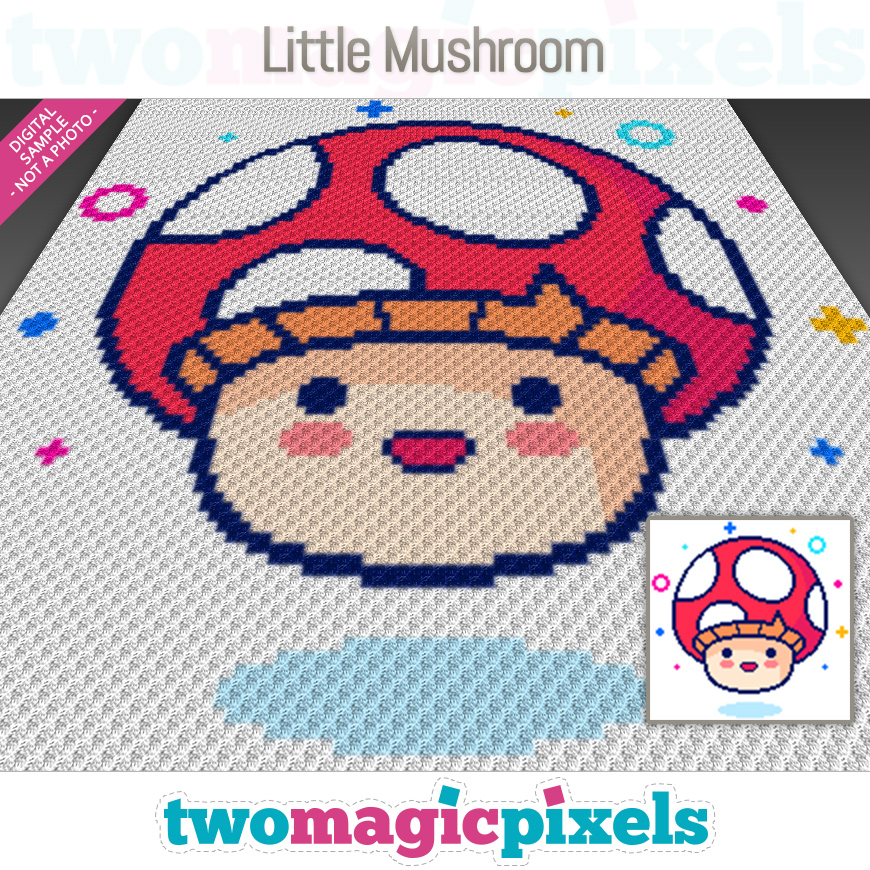 Little Mushroom by Two Magic Pixels