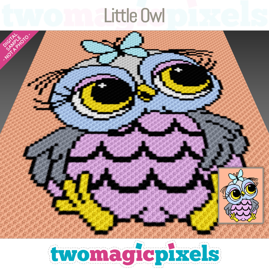 Little Owl by Two Magic Pixels