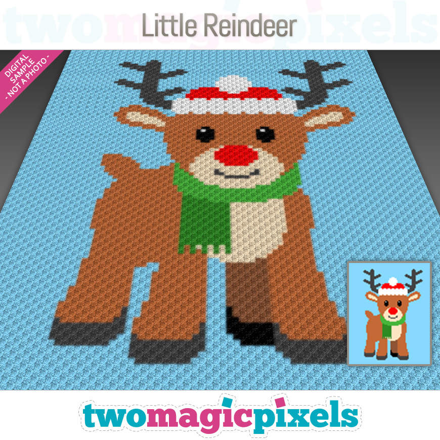Little Reindeer by Two Magic Pixels