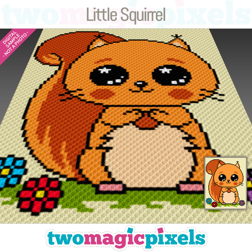 Little Squirrel by Two Magic Pixels