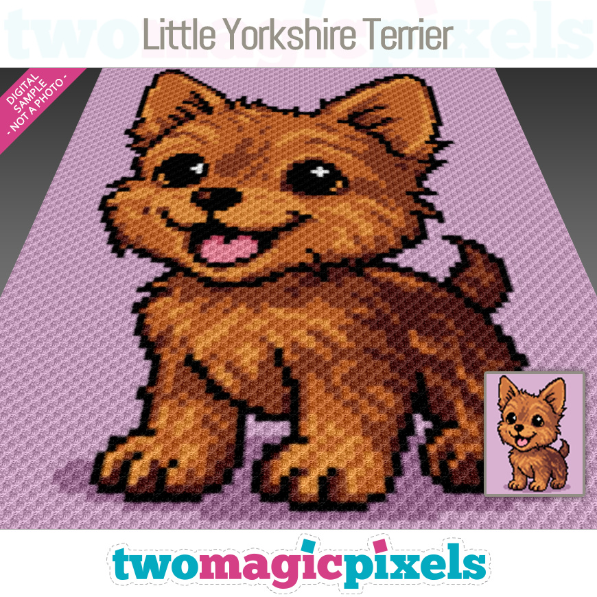 Little Yorkshire Terrier by Two Magic Pixels