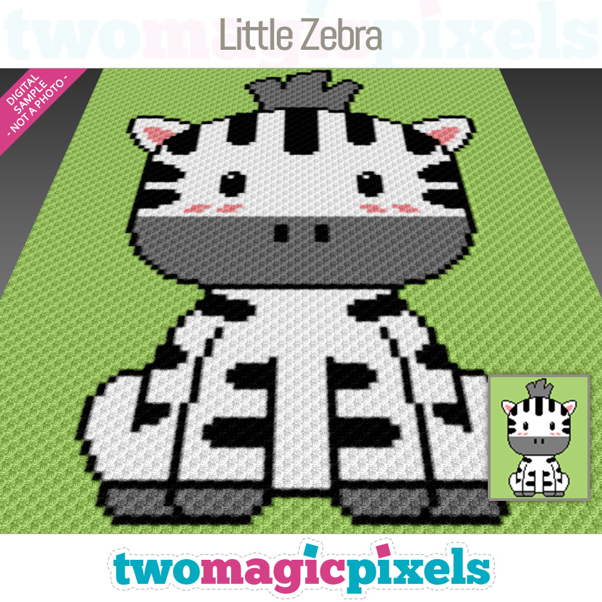Little Zebra by Two Magic Pixels