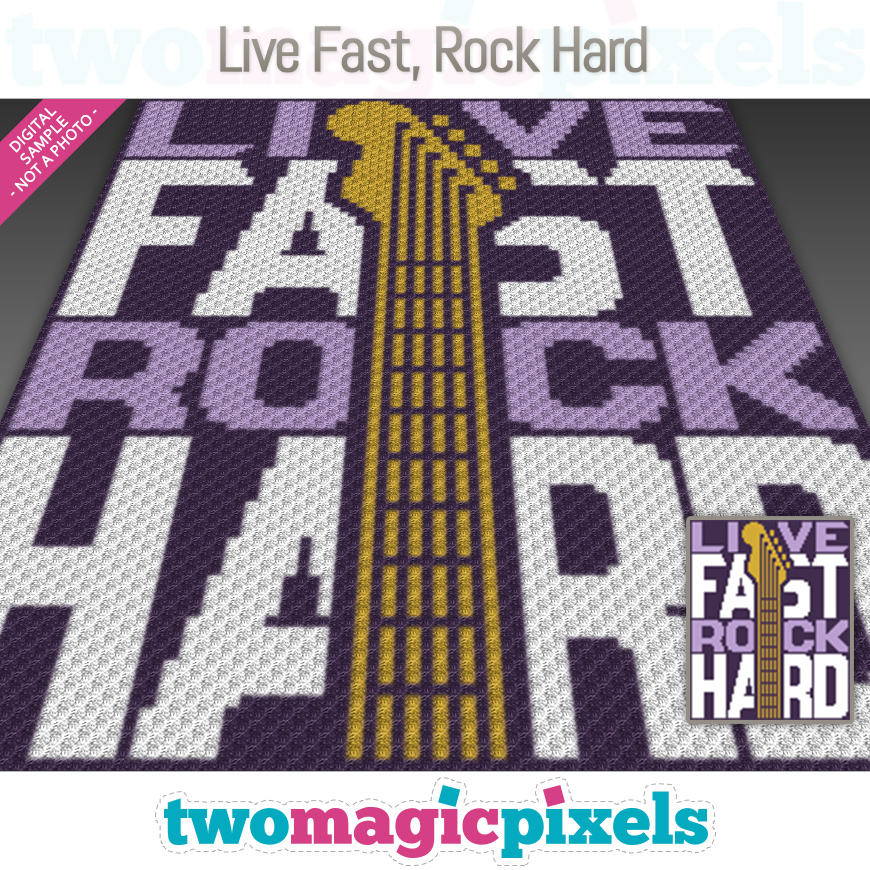 Live Fast, Rock Hard by Two Magic Pixels