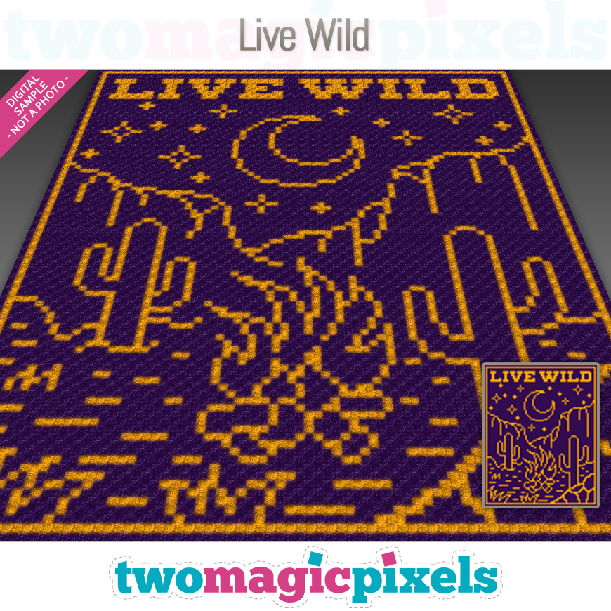 Live Wild by Two Magic Pixels