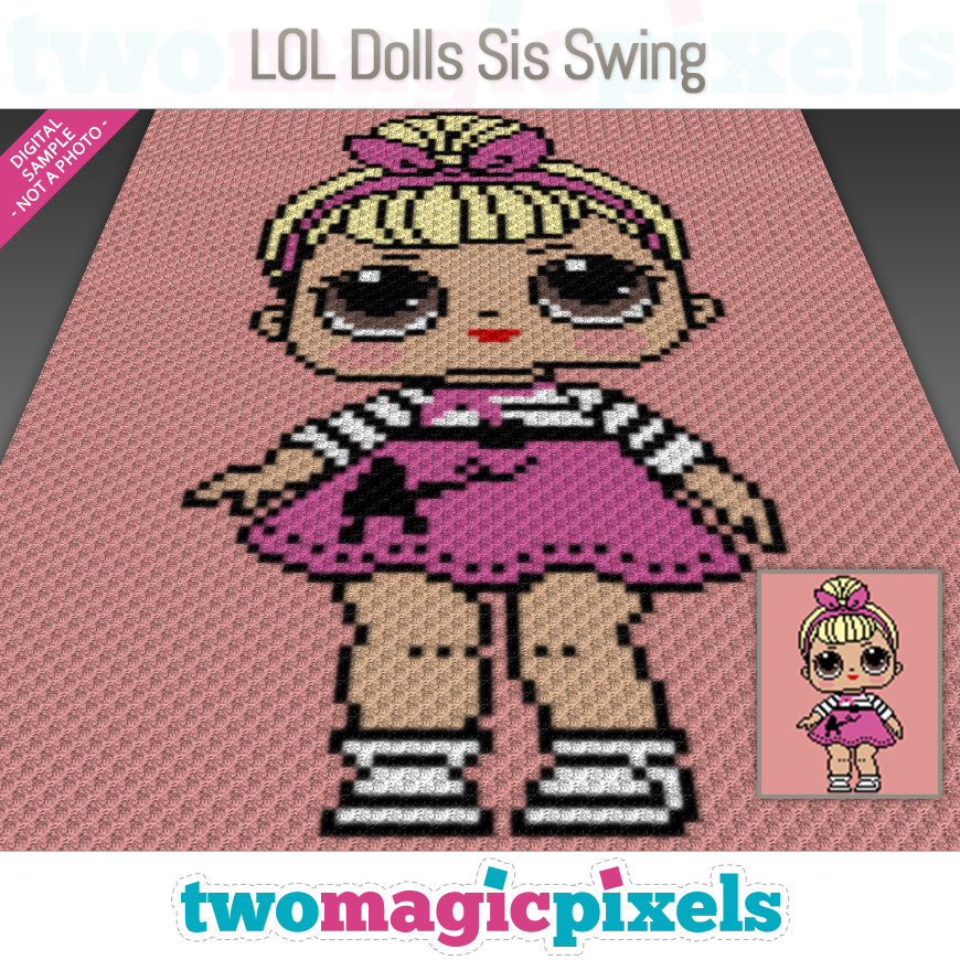 LOL Dolls Sis Swing by Two Magic Pixels