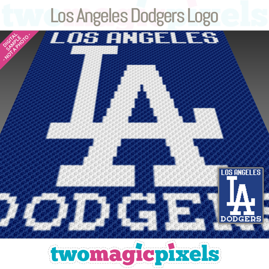 Los Angeles Dodgers Logo by Two Magic Pixels