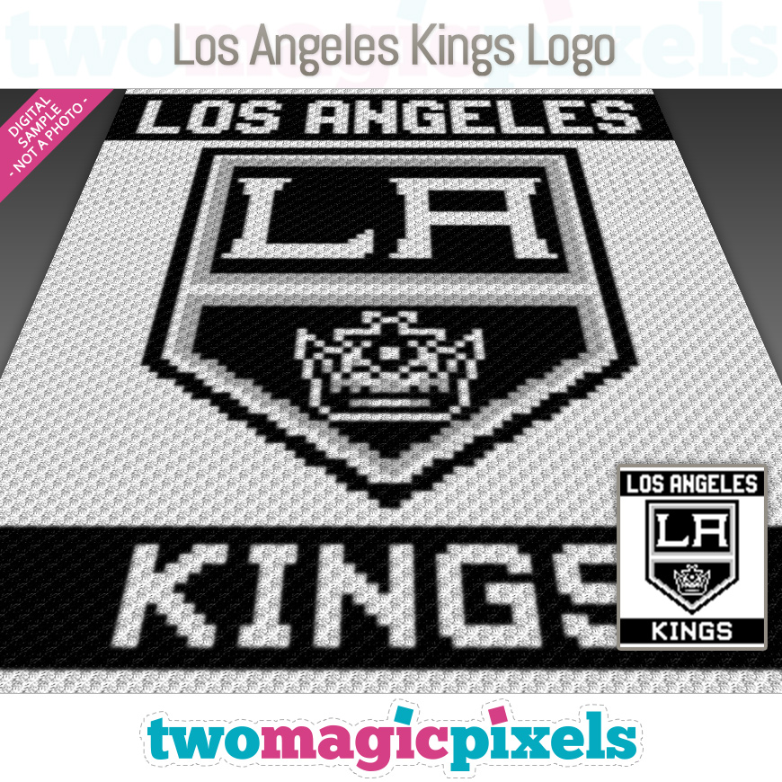 Los Angeles Kings Logo by Two Magic Pixels