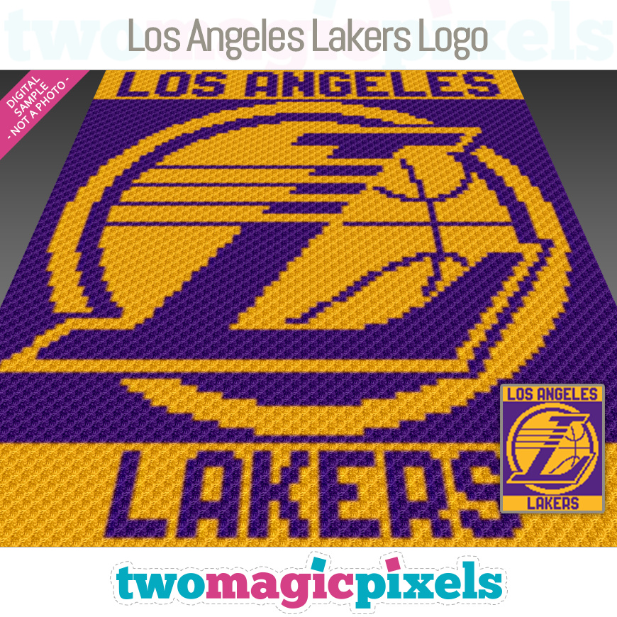 Los Angeles Lakers Logo by Two Magic Pixels
