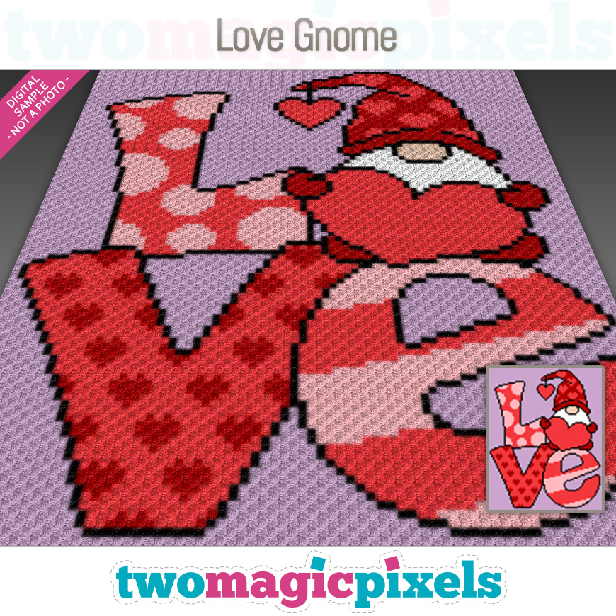 Love Gnome by Two Magic Pixels