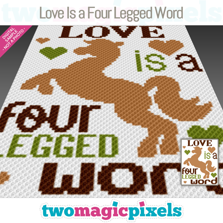 Love Is a Four Legged Word by Two Magic Pixels
