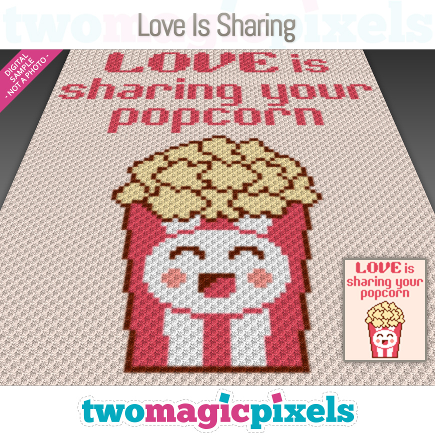 Love Is Sharing by Two Magic Pixels