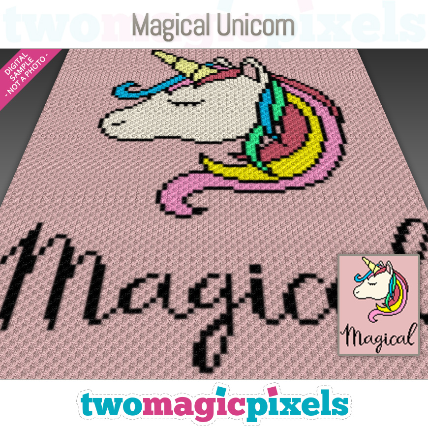 Magical Unicorn by Two Magic Pixels