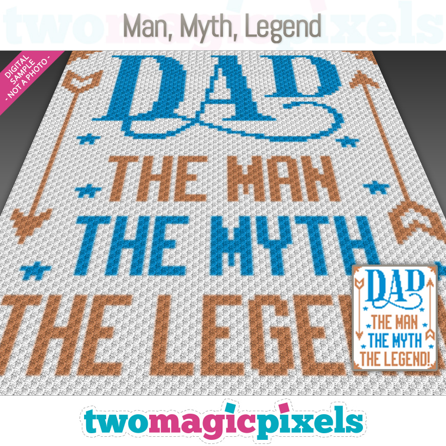 Man, Myth, Legend by Two Magic Pixels