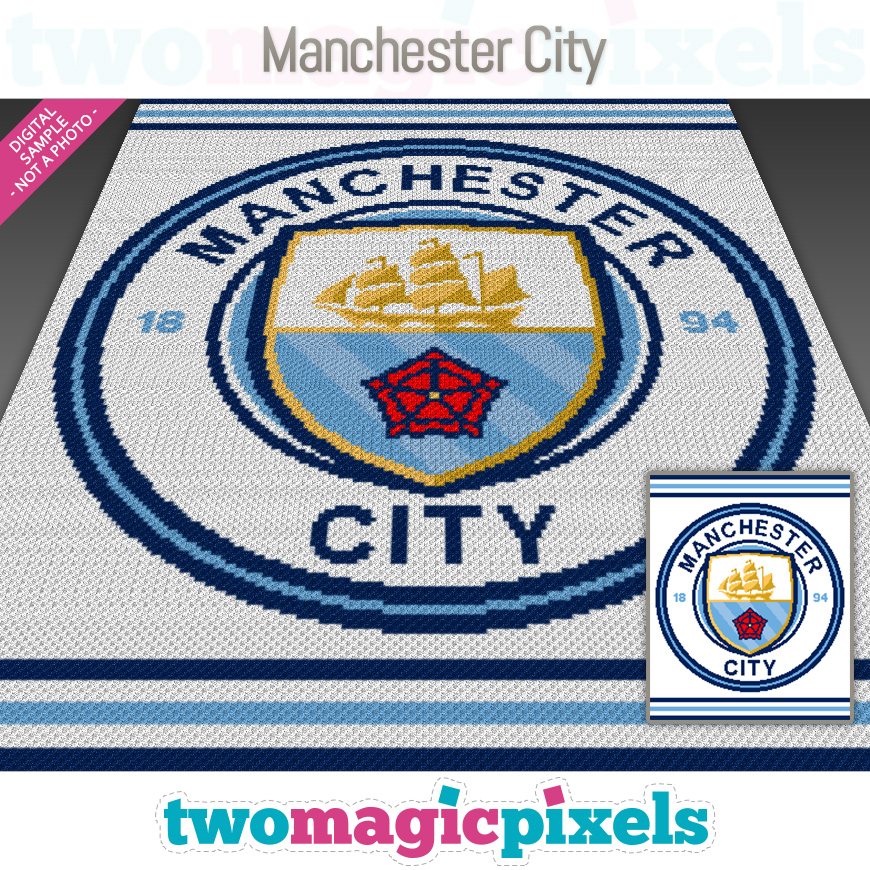 Manchester City by Two Magic Pixels