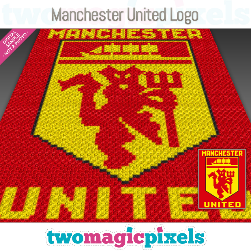 Manchester United Logo by Two Magic Pixels