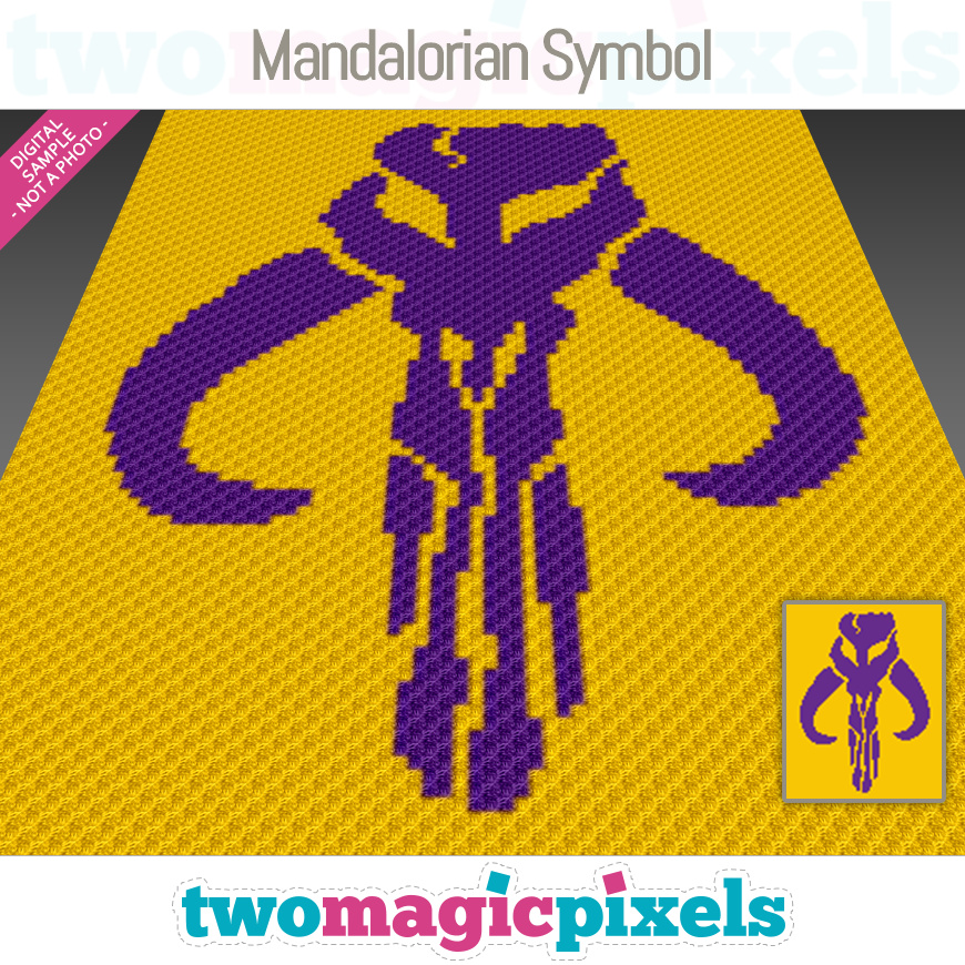 Mandalorian Symbol by Two Magic Pixels
