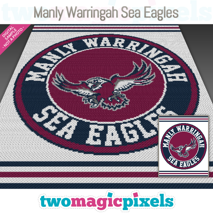 Manly-Warringah Sea Eagles by Two Magic Pixels