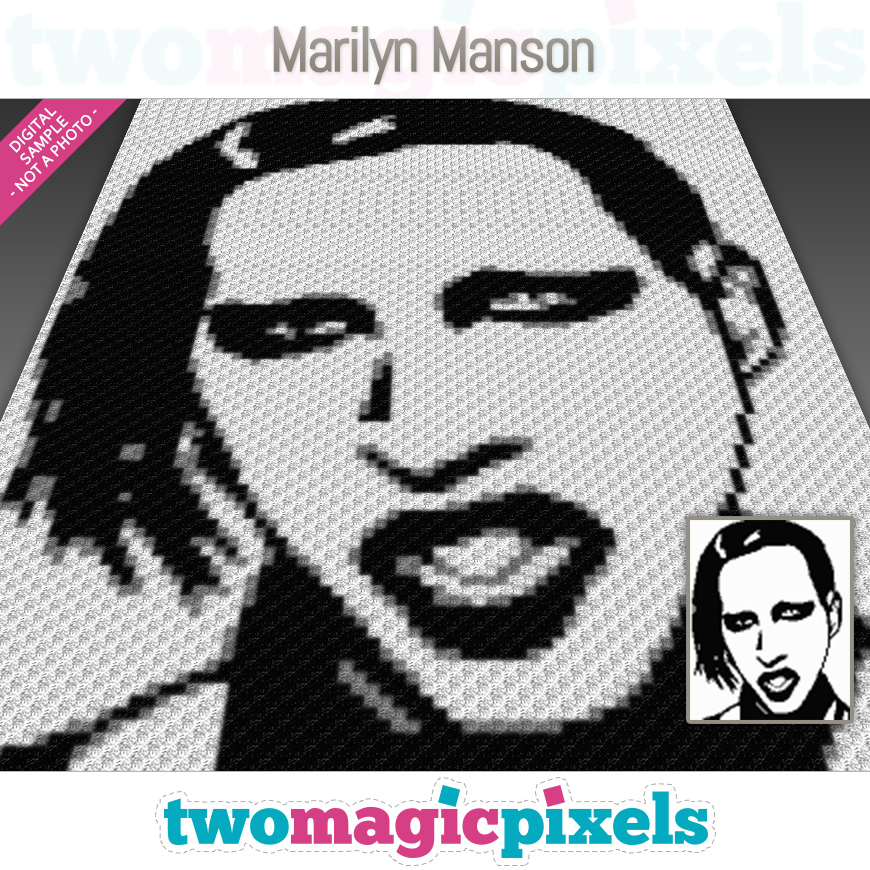 Marilyn Manson by Two Magic Pixels