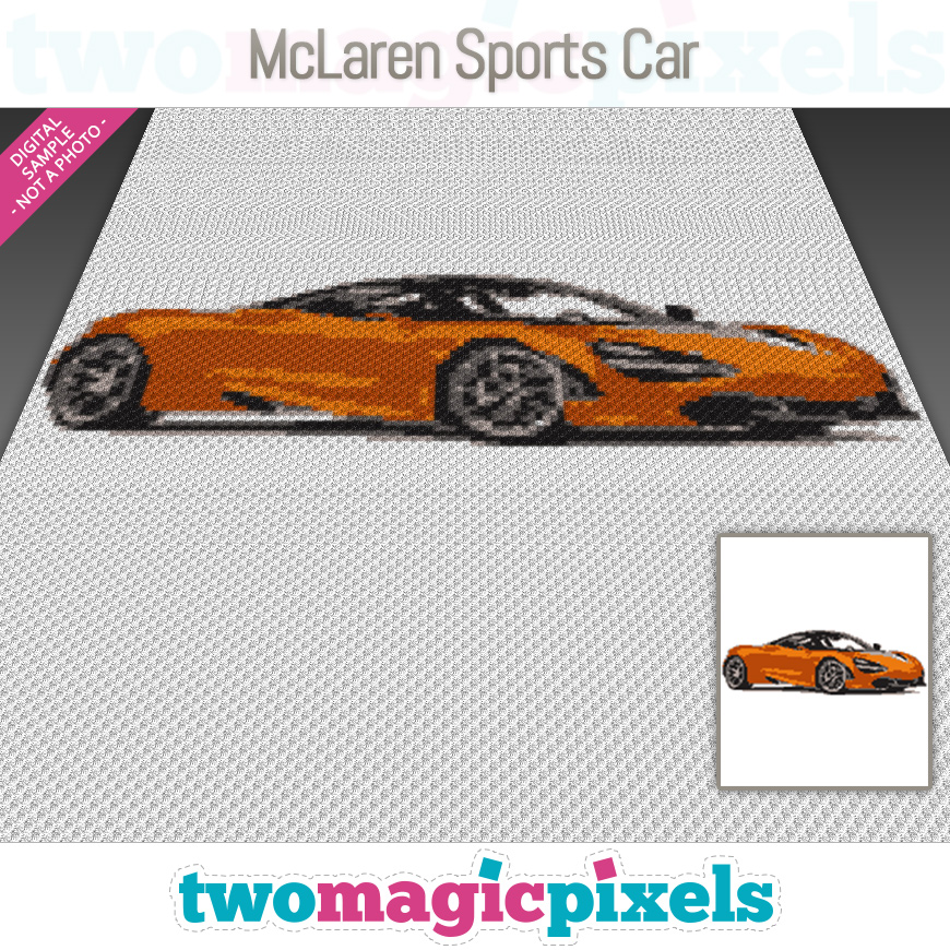 McLaren Sports Car by Two Magic Pixels