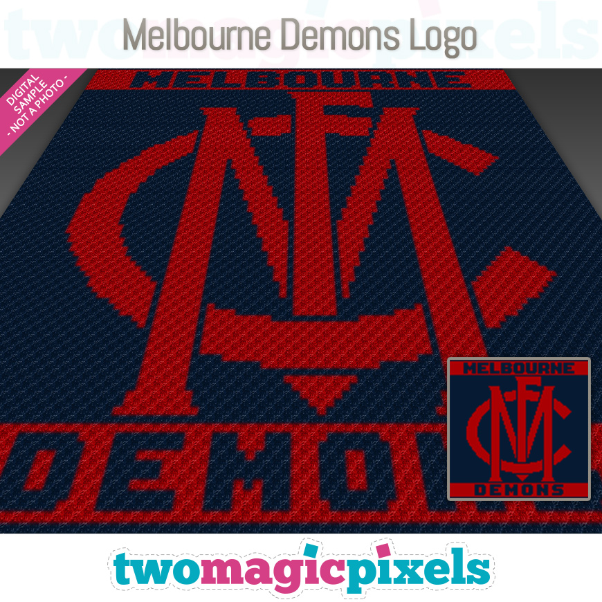 Melbourne Demons Logo by Two Magic Pixels