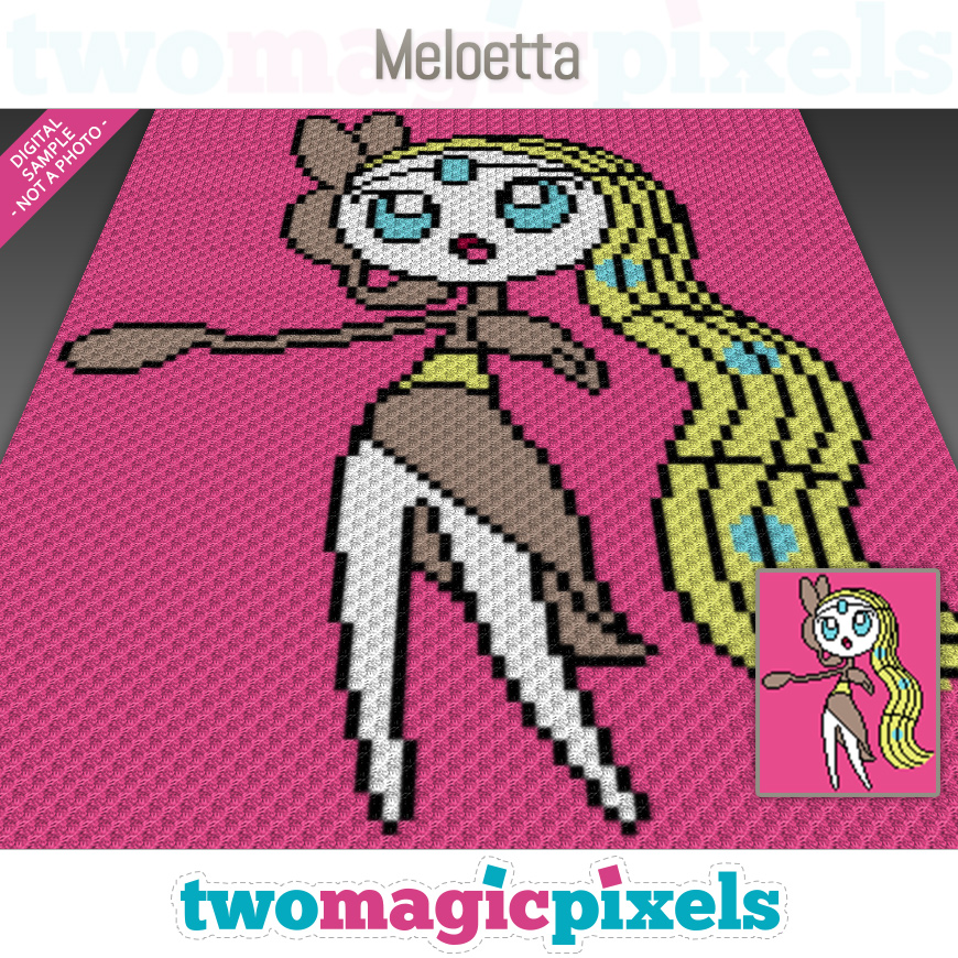 Meloetta by Two Magic Pixels