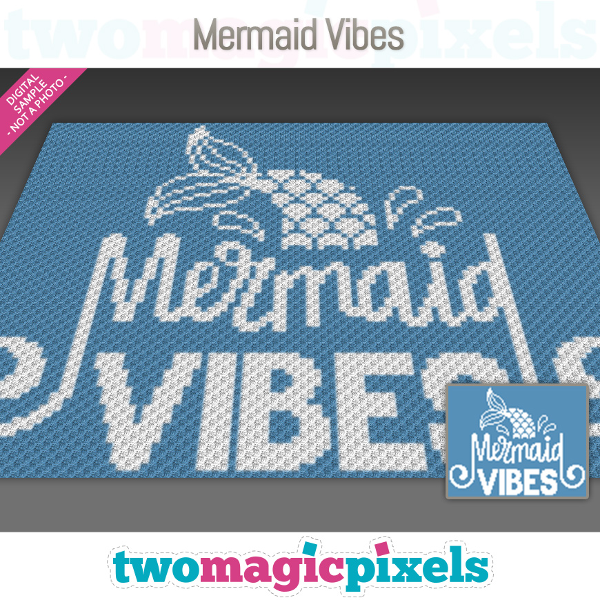 Mermaid Vibes by Two Magic Pixels