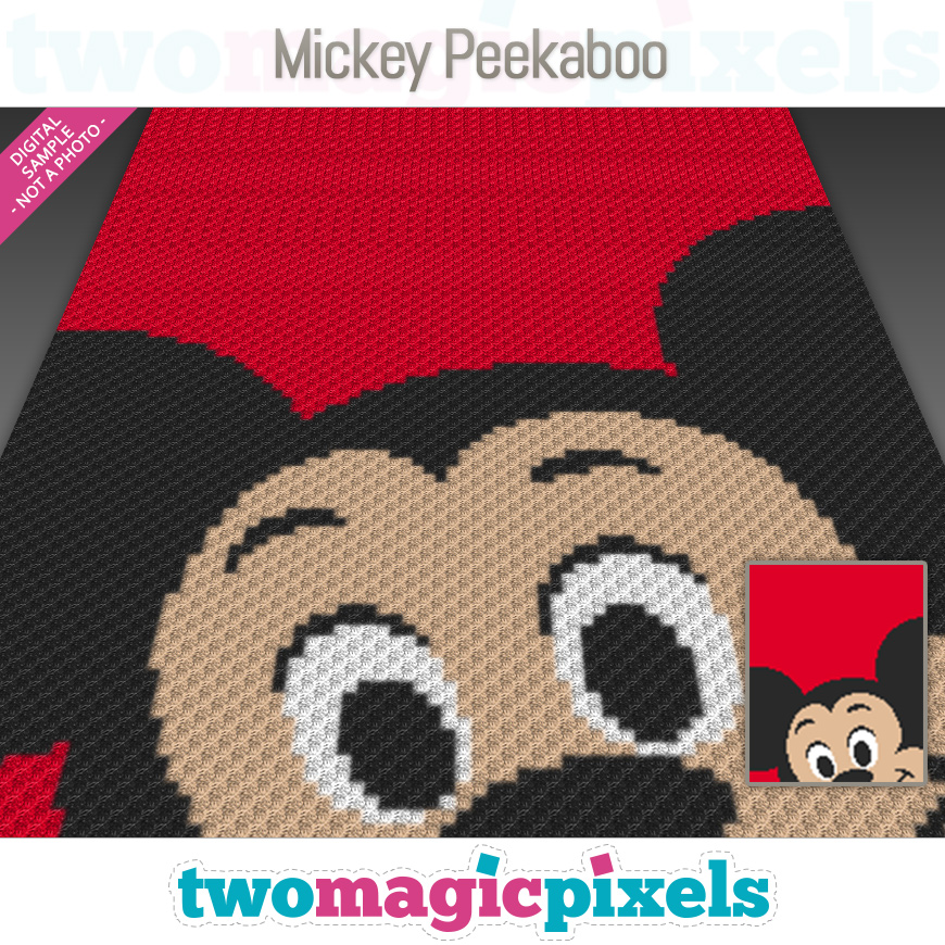 Mickey Peekaboo by Two Magic Pixels