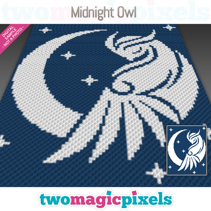 Midnight Owl by Two Magic Pixels