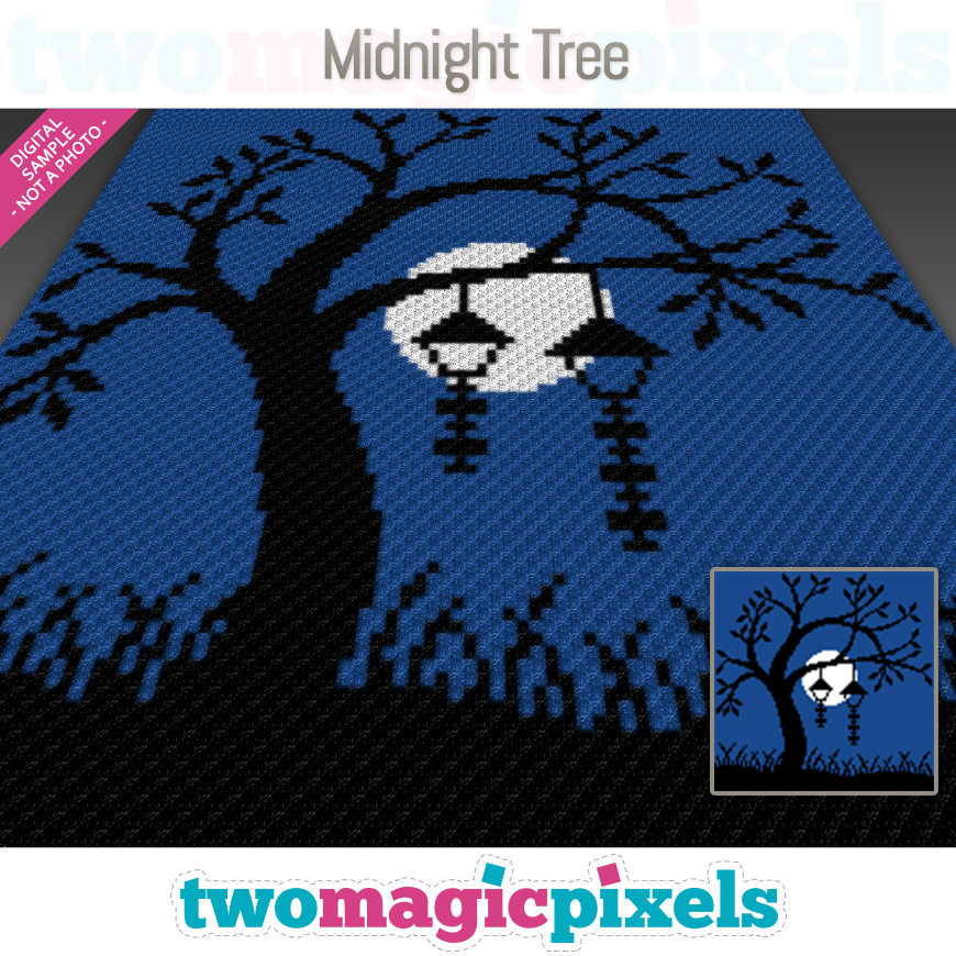 Midnight Tree by Two Magic Pixels
