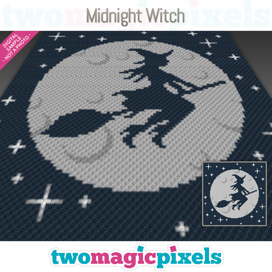 Midnight Witch by Two Magic Pixels