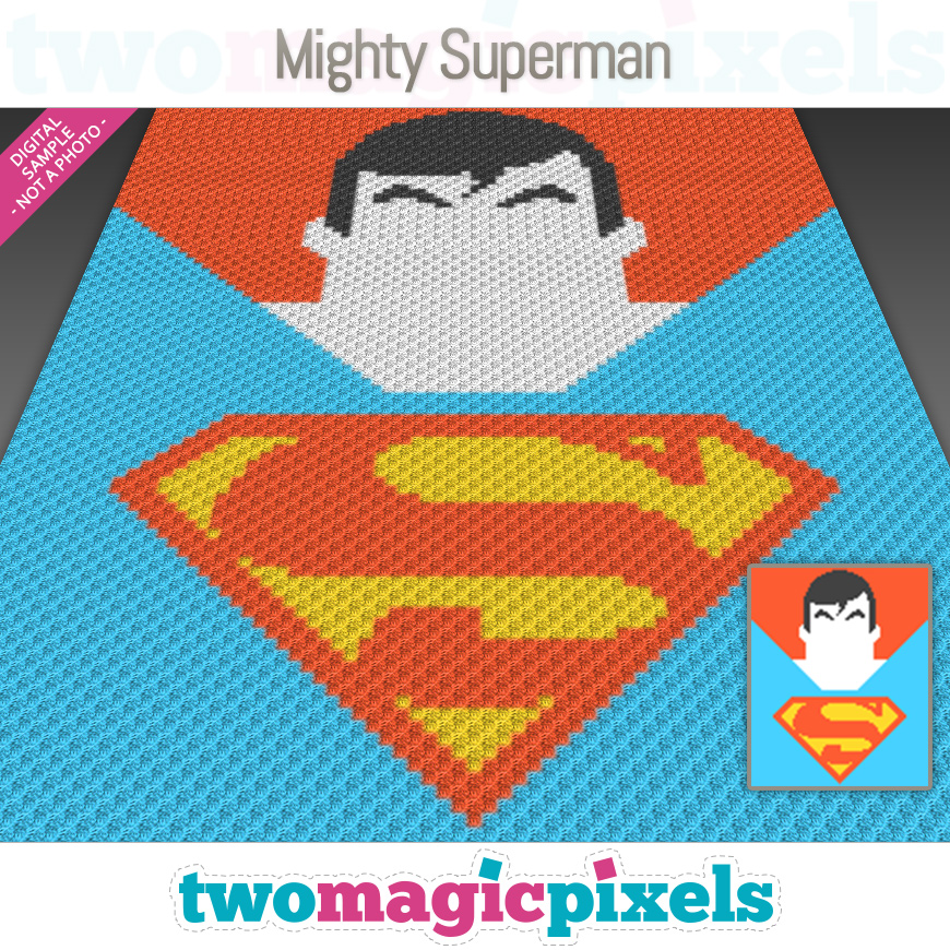 Mighty Superman by Two Magic Pixels