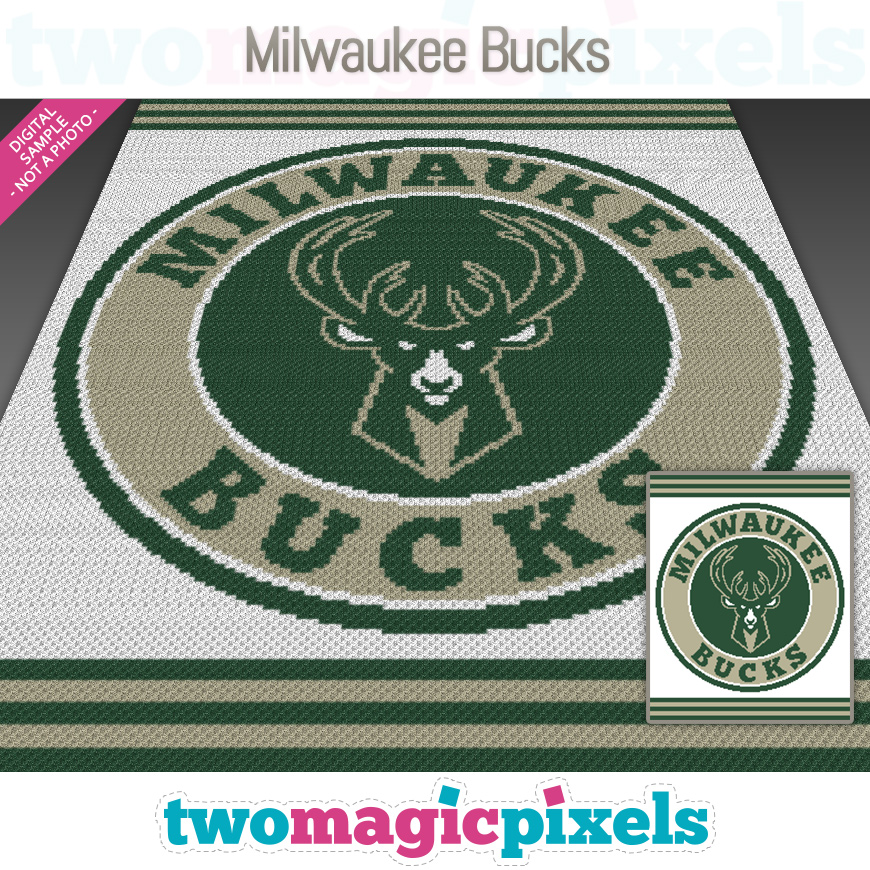 Milwaukee Bucks by Two Magic Pixels