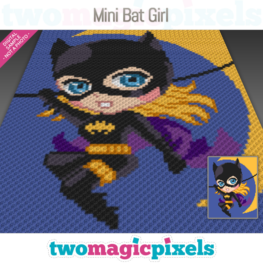 Mini Bat Girl by Two Magic Pixels