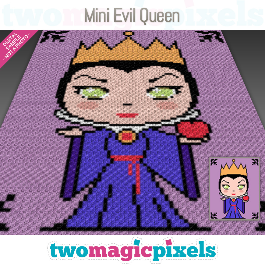 Mini Evil Queen by Two Magic Pixels