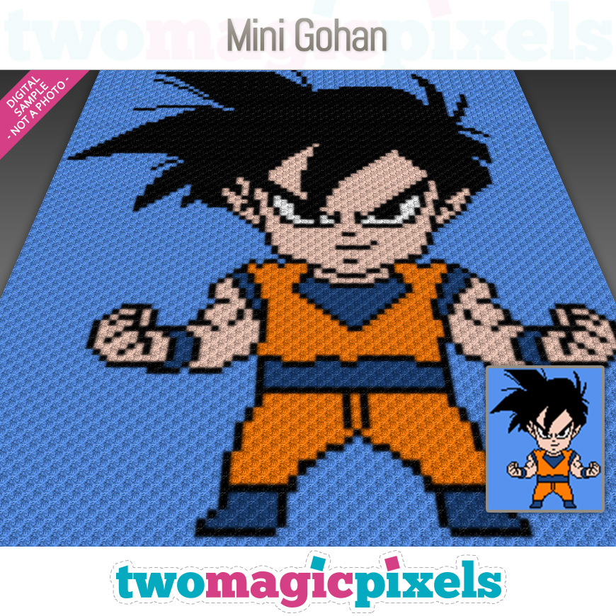 Mini Gohan by Two Magic Pixels