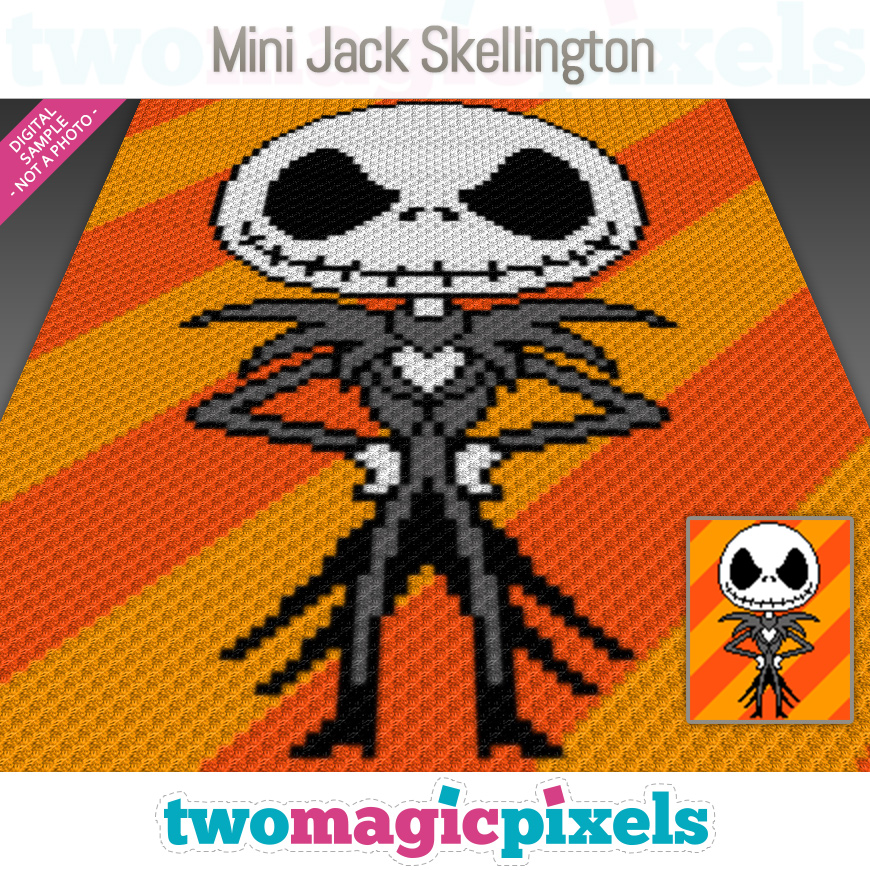 Mini Jack Skellington by Two Magic Pixels