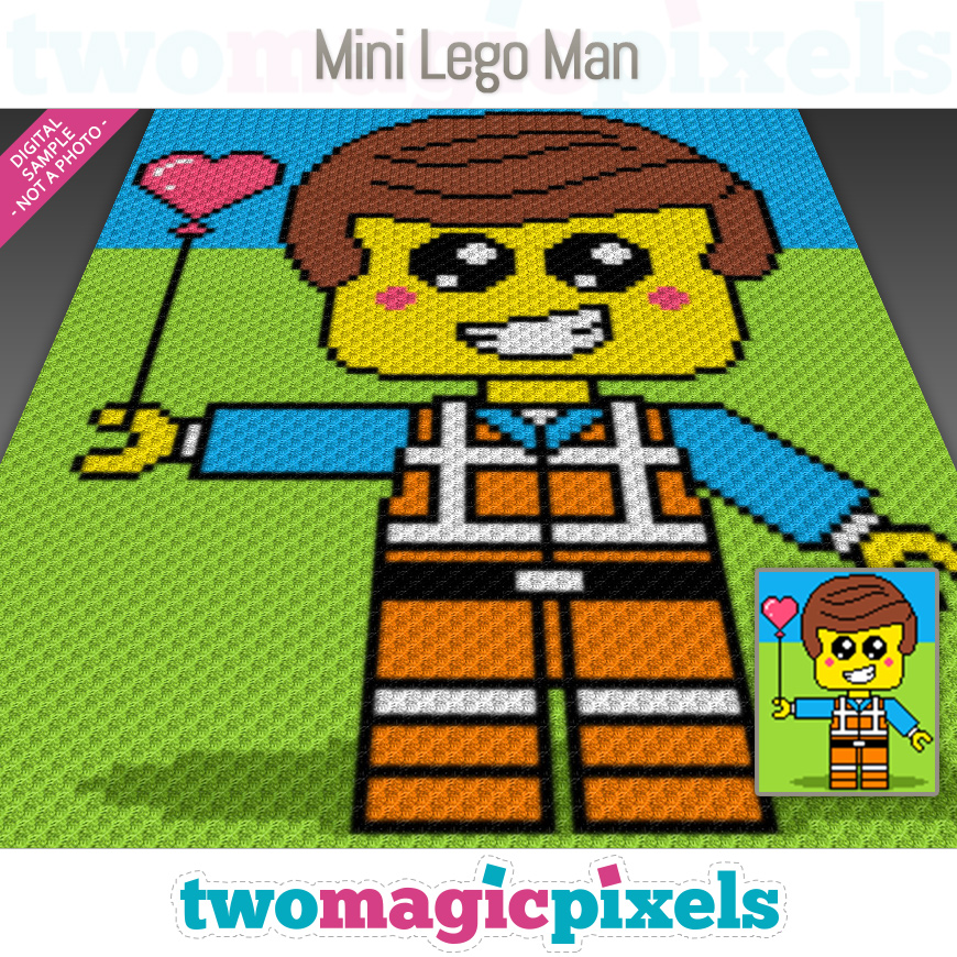 Mini Lego Man by Two Magic Pixels