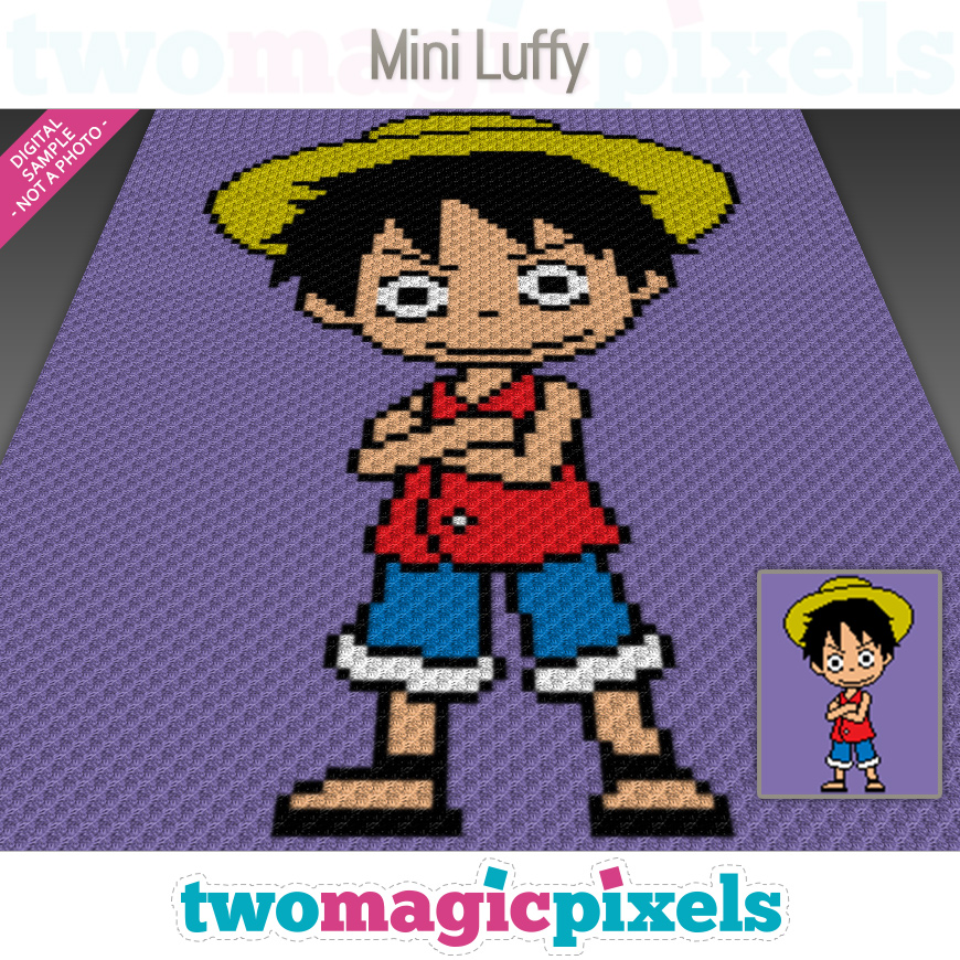 Mini Luffy by Two Magic Pixels
