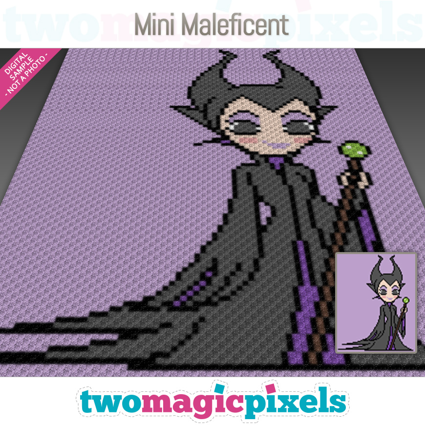 Mini Maleficent by Two Magic Pixels
