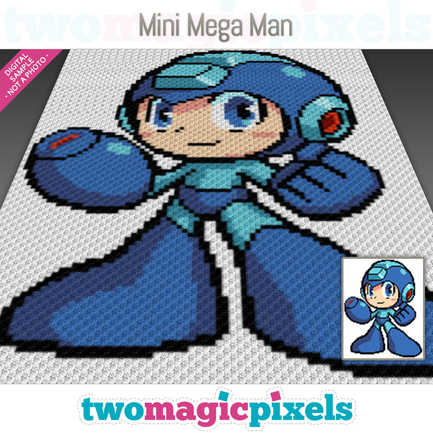 Mini Mega Man by Two Magic Pixels