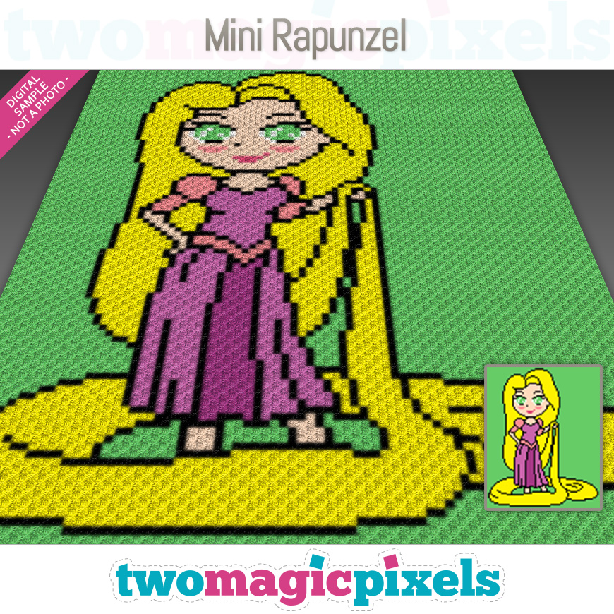 Mini Rapunzel by Two Magic Pixels