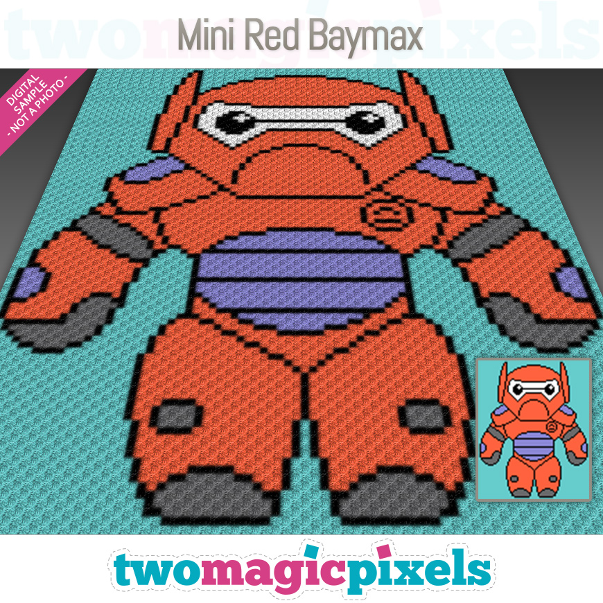 Mini Red Baymax by Two Magic Pixels