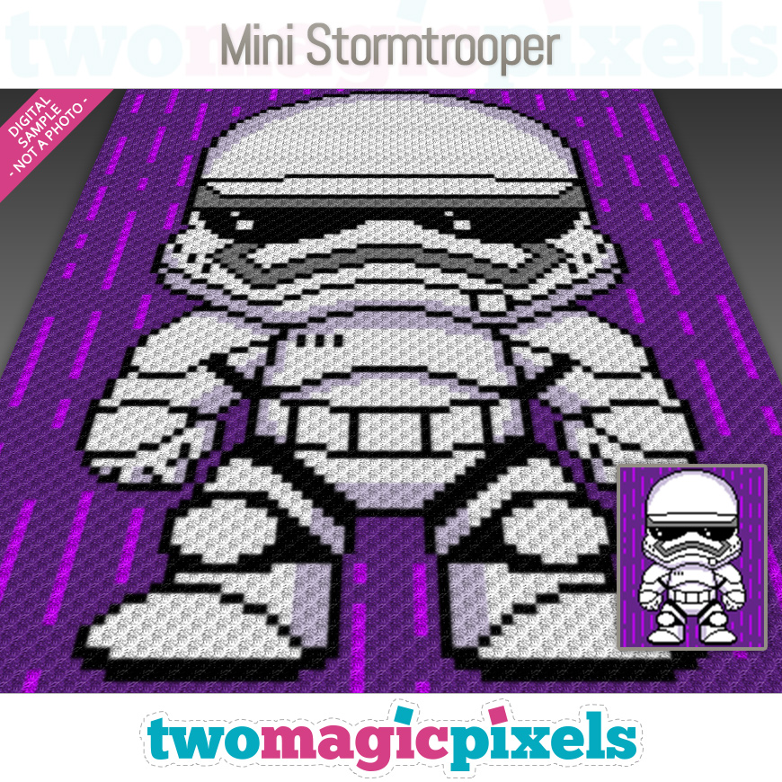 Mini Stormtrooper by Two Magic Pixels