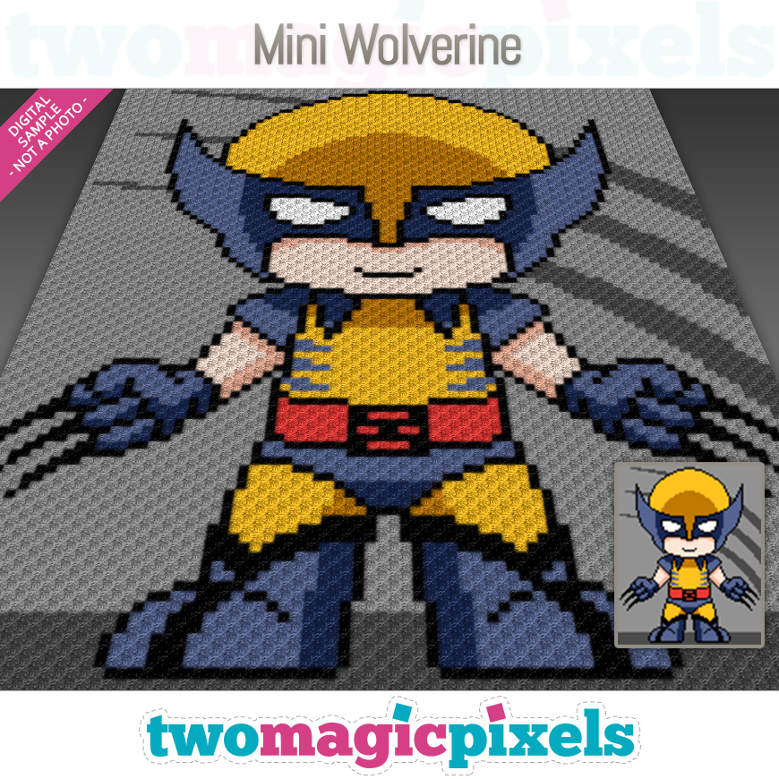 Mini Wolverine by Two Magic Pixels