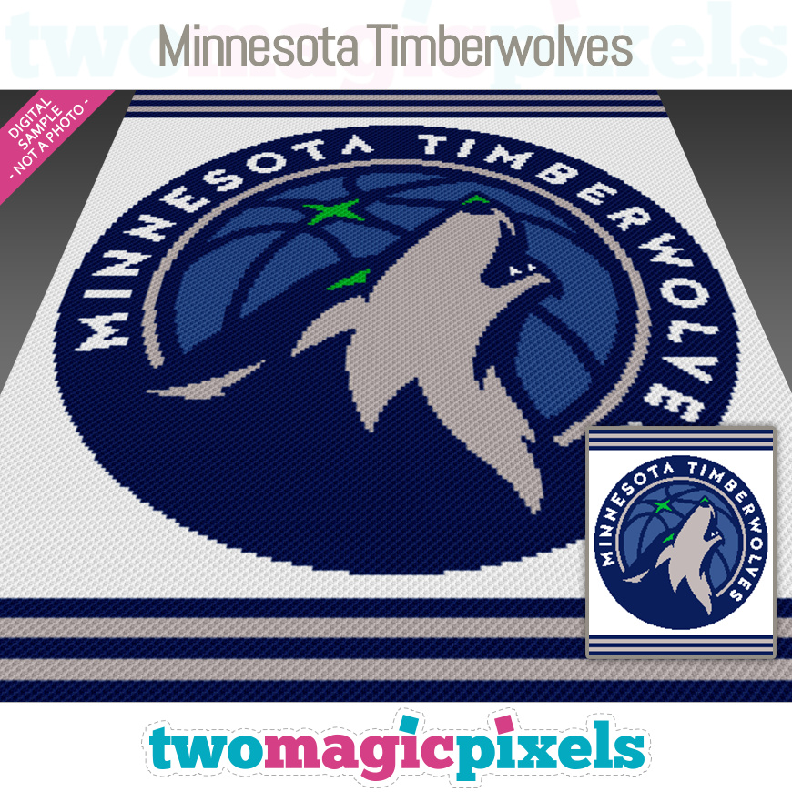 Minnesota Timberwolves by Two Magic Pixels Minnesota Timberwolves by Two Magic Pixels