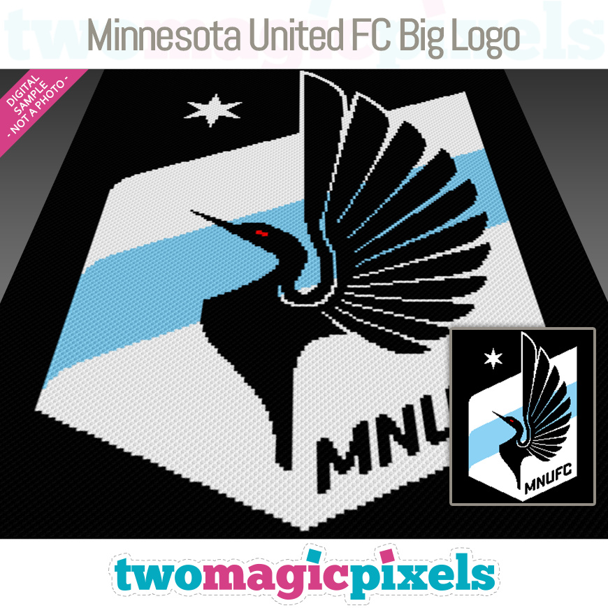 Minnesota United FC Big Logo by Two Magic Pixels Minnesota United FC Big Logo by Two Magic Pixels