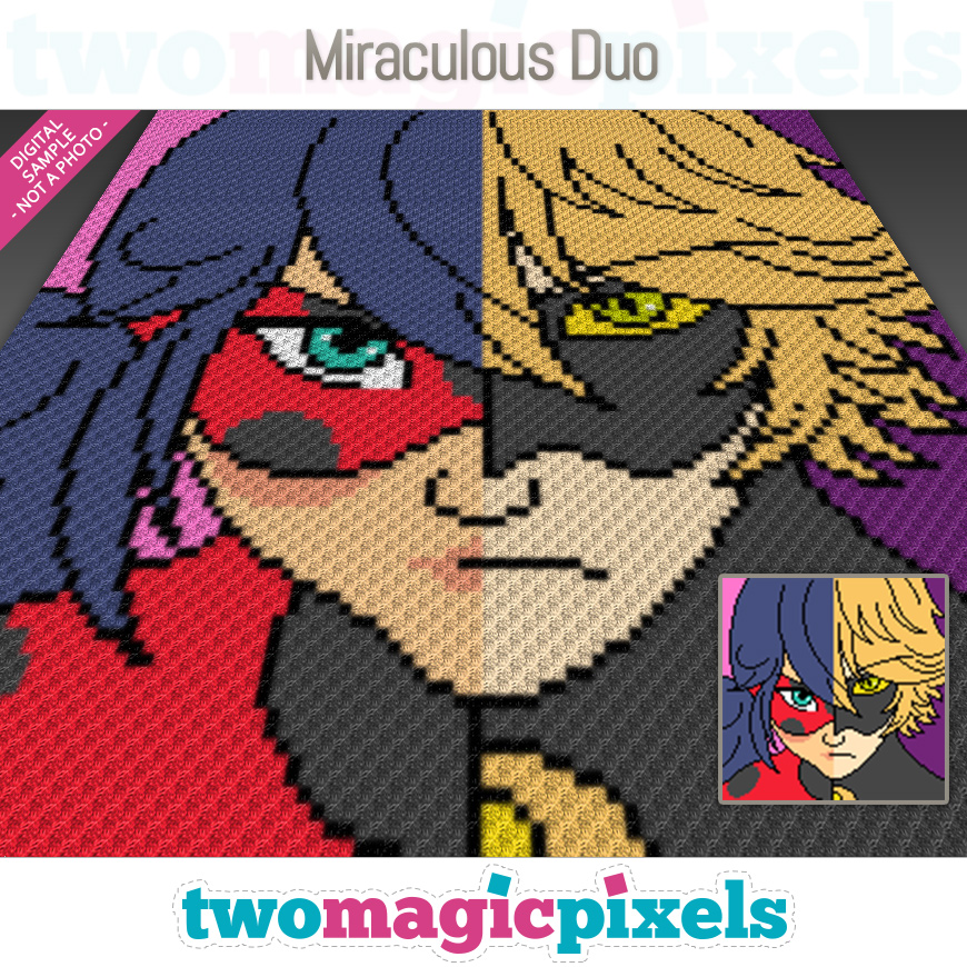 Miraculous Duo by Two Magic Pixels