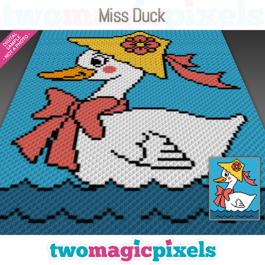 Miss Duck by Two Magic Pixels