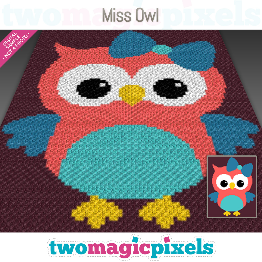 Miss Owl by Two Magic Pixels Miss Owl by Two Magic Pixels
